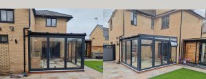 Aluminium lean to conservatory - matrix - aluminium windows and doors Aluminium Lean to Conservatory - Matrix - Aluminium Windows and Doors