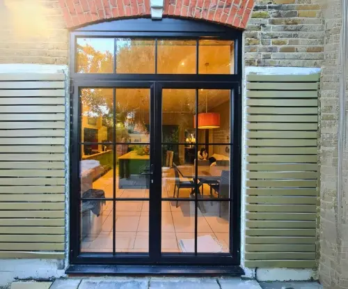 Project gallery - matrix - aluminium windows and doors Aluminium French Doors Ideas and Design Inspiration - Heritage French Doors in crittall Style